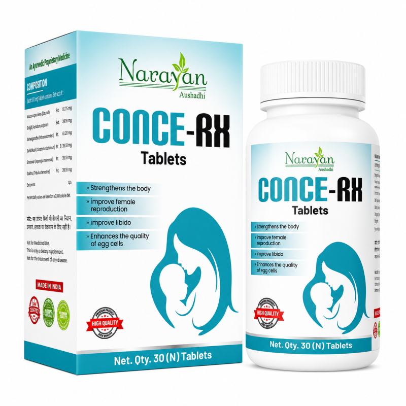 Conce Rx Tablet Traditional Ayurvedic Formula Supporting Reproductive Health