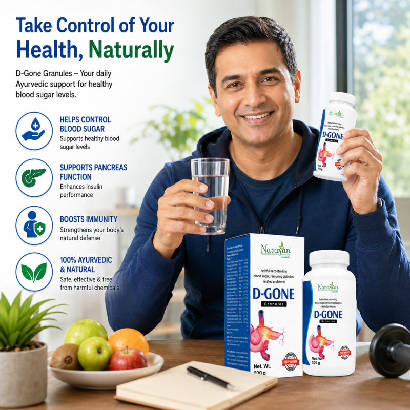 D Gone Granules Supports Healthy Blood Sugar Balance and Metabolic Wellness