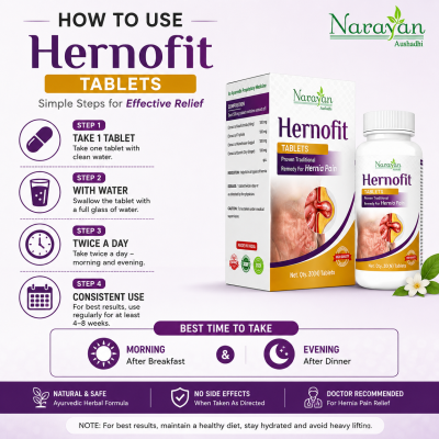 Herno Fit Tablet – 30 Tablets | Supports Hernia Care and Helps Relieve Abdominal Discomfort.
