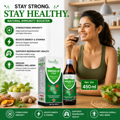 Immuni Up (vit B12) Syrup Helps Boost Immunity and Supports Daily Nutritional