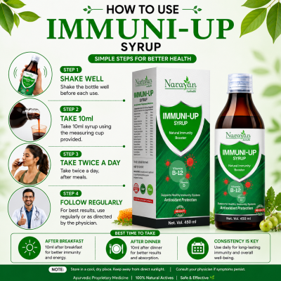 Immuni Up (vit B12) Syrup Helps Boost Immunity and Supports Daily Nutritional