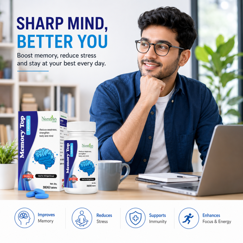 Memory Top Tablet Supports Focus and Cognitive Performance Naturally. Online