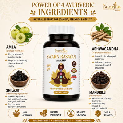 Swarn Rasayan Avaleha Supports Nutrition Rejuvenation and Reproductive