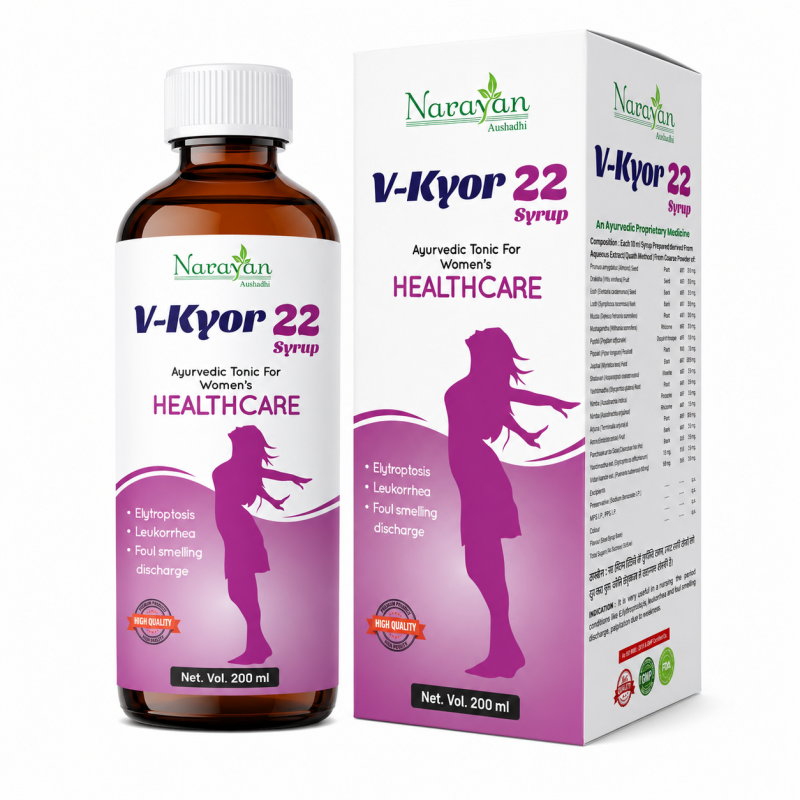 V Kyor Syrup for Women Supports Feminine Hygiene and Vaginal Wellness