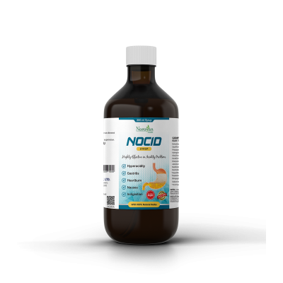 NOCID Syrup: Ayurvedic Fast Relief for Acidity, Heartburn, Gastritis, Indigestion & Nausea - Natural Antacid Solution