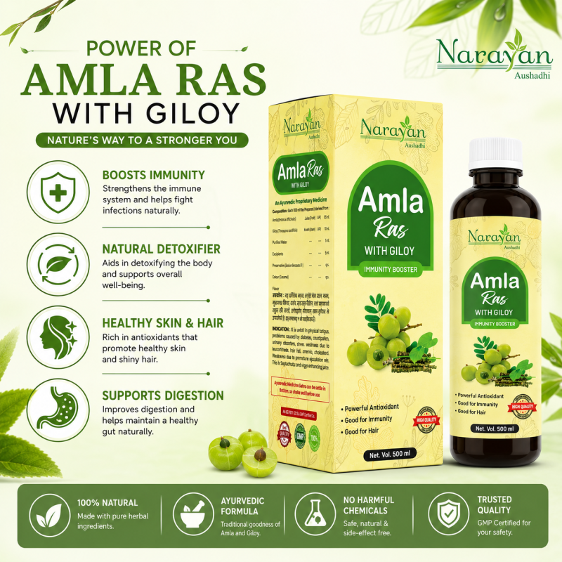 Amla Giloy Ras Supports Immunity Digestion and Natural Resistance Against