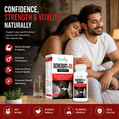 Bonobas Rx Tablet – 30 Tablets | Stamina, Vitality & Male Wellness Support