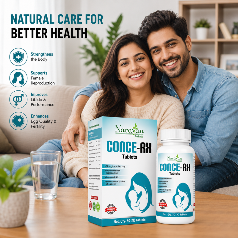 Conce Rx Tablet – 30 Tablets | Ayurvedic Reproductive Health Support