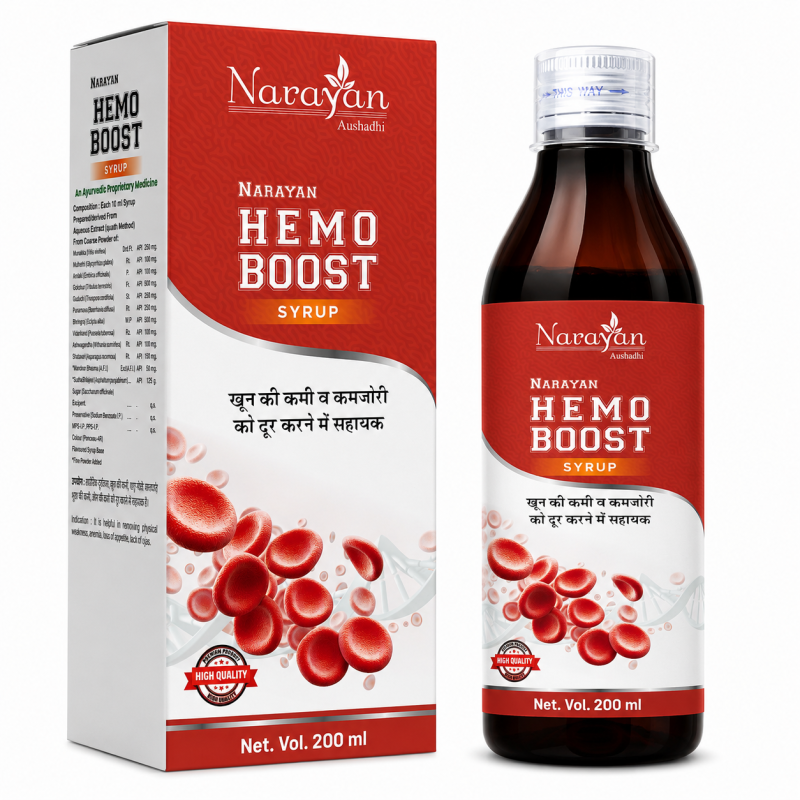 Hemo Boost Syrup (iron Tonic) Supports Healthy Hemoglobin Levels and Energy