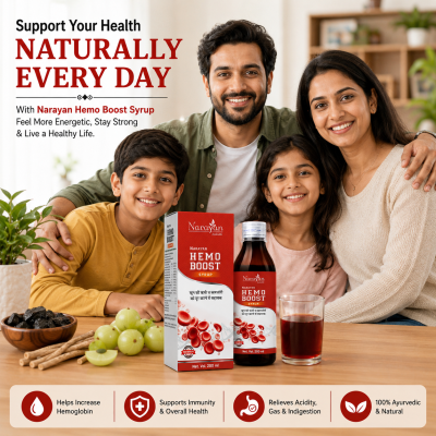 Hemo Boost Syrup (iron Tonic) Supports Healthy Hemoglobin Levels and Energy