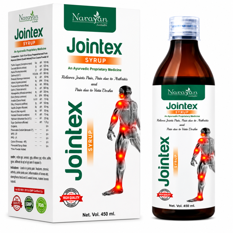 Jointex Syrup Supports Joint Health Flexibility and Overall Mobility Naturally.