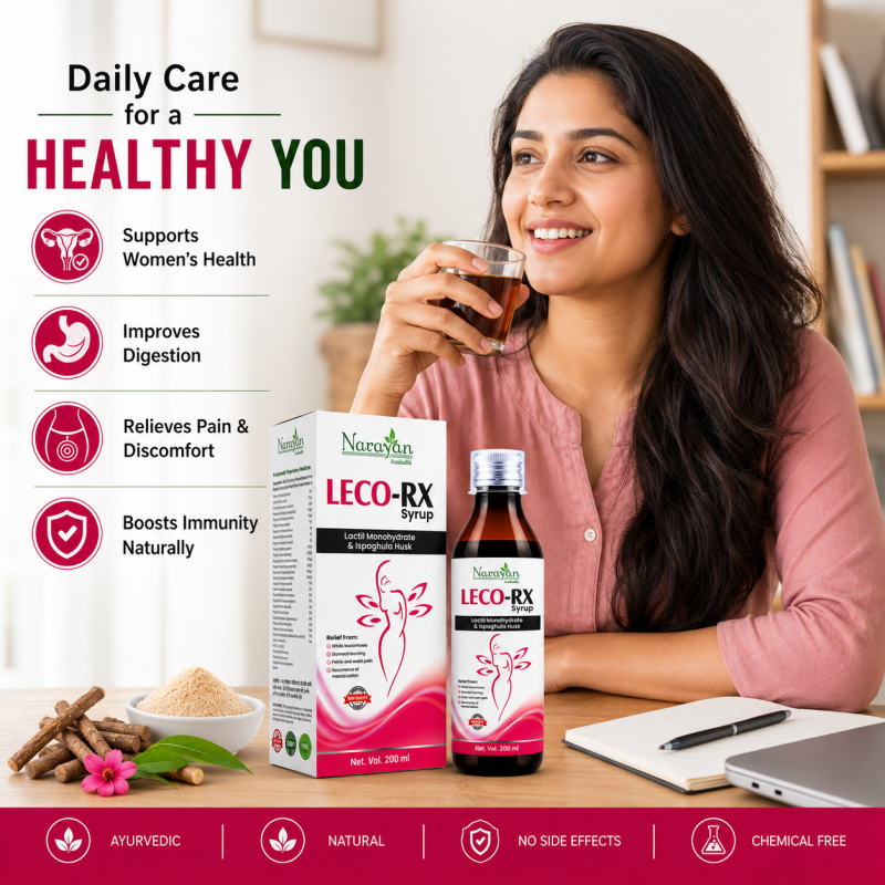 Leco Rx Syrup for Women Supports Feminine Wellness and Vaginal Health