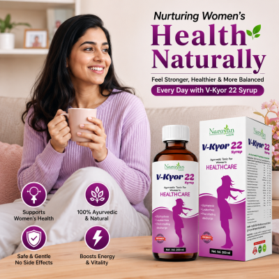 V Kyor Syrup for Women Supports Feminine Hygiene and Vaginal Wellness