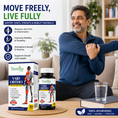 Vaid Ortho Tablet Supports Joint Comfort Mobility and Musculoskeletal Health.