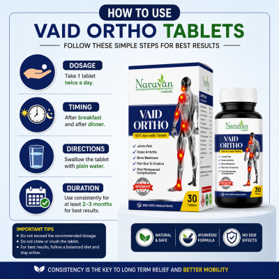 Vaid Ortho Tablet Supports Joint Comfort Mobility and Musculoskeletal Health.