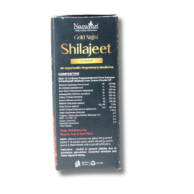 Gold Night Shilajeet Syrup is an Ayurvedic proprietary medicine formulated to support men's health and well-being. It combines traditional herbs with Shilajit, a mineral pitch.